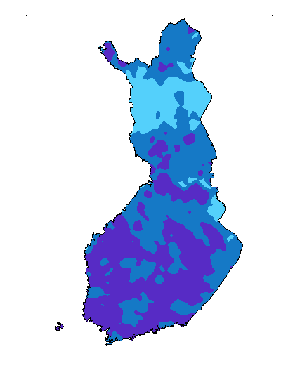 Dagens Markfuktighet kartbild