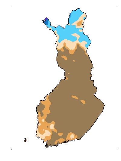 Dagens Avrinnings&shy;avvikelse kartbild