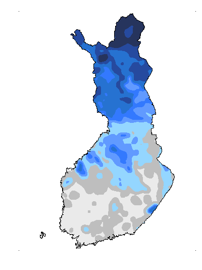 Daily Soil frost situation map image